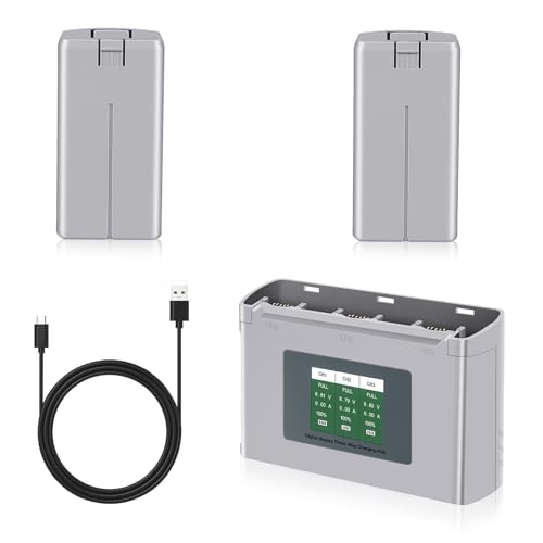 Evita quedarte sin energía con la batería Mini 2 SE de 2400mAh y cargador doble inteligente