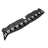 ALMULOO Upper Radiator Core Support Cover Compatible with 2011-2014 Dodge Charger Replacement for 68092604AA CH1037104 Plastic Black