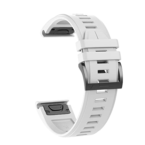 Bracelet montre 26mm pour Garmin Fenix 7x en silicone agate
