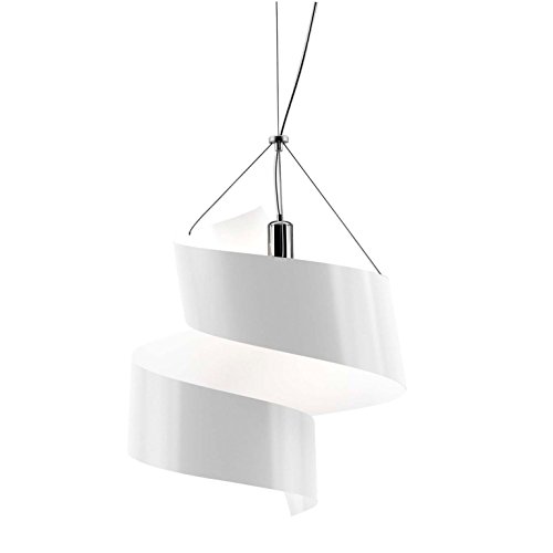 Preisvergleich Produktbild Garagoi S Pendelleuchte, weiß H 45cm Ø 44cm