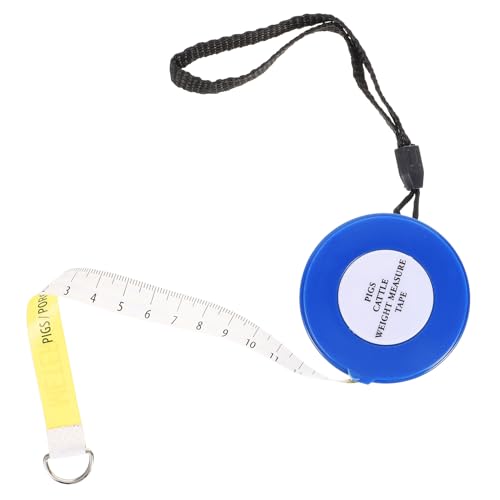 Cinta métrica para peso animal 2.5 m azul