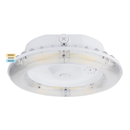 Éclairage LED Canopy pour Plafond de Garage et Zone de Stationnement Extérieure