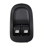 Matériau ABS, résistant aux rayures et à l'usure, pratique, prolonge efficacement la durée de vie de l'interrupteur de lève-vitre de votre véhicule.