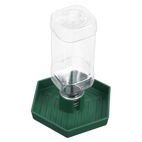 UPKOCH 爬虫類用自動給水器 小型水皿 プラスチック製耐久性 食事と水の両用 コンパクトデザイン ヘビ トカゲ カメ用 便利でお手入れ簡単
