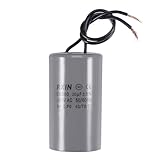 MACHSWON Condensateur de démarrage CBB60 20 uF 450 V AC 50/60 Hz Cylindre 42 x 70 mm 40/7...