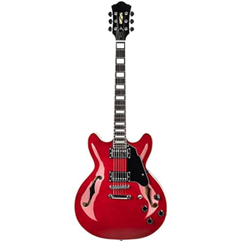 Guitare électrique adulte idéale pour jouer en salon ou studio de musique