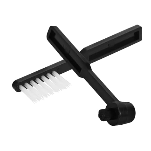 Gadpiparty Spazzola Per Dischi in Vinile e Puntina Giradischi 2 Pezzi, Set Pulizia Vintage Antistatico Portatile, Detergente Per Vinili Per Appassionati Audio e Collezionisti