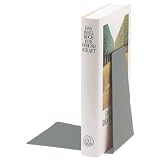 Grosor: 1 mm Leitz 52980085 - Sujeta libros, color gris metálico