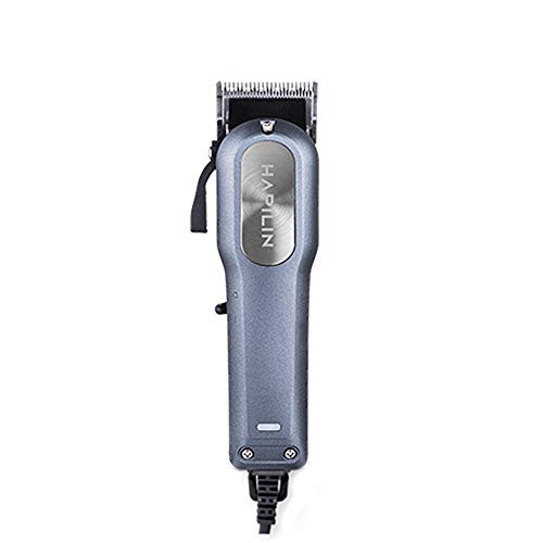 Hapilin Pro Hair Clipper sharp stainless-steel cutting unit - For hair, beard, and manscaping - 4 High-tech combs for different lengths - with Blade Lever and lubricating oil.