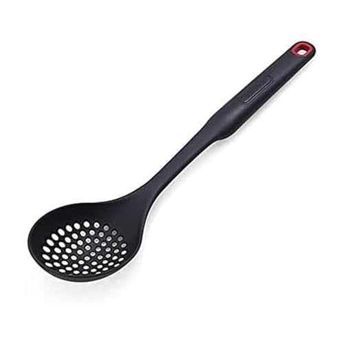 Farberware Classic Nylon Slotted Spoon for Cooking, Heat Resistant Kitchen Utensil for Pasta, Vegetables and More, Dishwasher Safe, Black