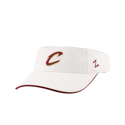 Image of ZHATS NBA Unisex-Adult NBA Officially Licensed Visor Impact White