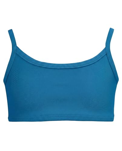 Image of City Threads Girls Bikini Top Only UPF 50+, Bathing Suit Top for Girls, Made in the USA