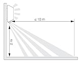 Steinel Lampa Zewnętrzna L 30 S, Czujnik Ruchu 180°, Zasięg 10 m, Oprawka E27, Odporna na Uderzenia, Antracyt