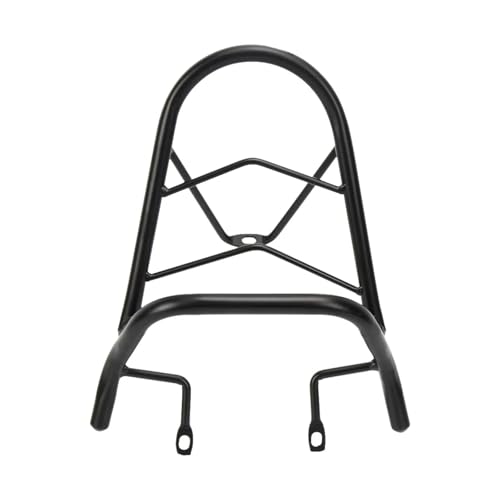 バイク用ラゲッジラック オートバイ用リアラゲッジラック 頑丈なオートバイアクセサリー 交換用装飾 ラゲッジキャリア カーゴキャリア サポートシェルフ(黒)