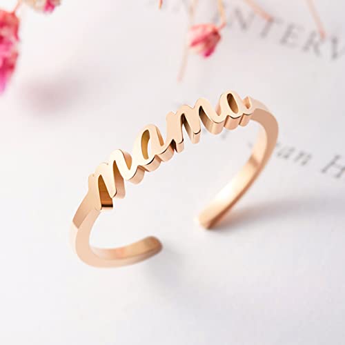 Mama Ring Dainty Ring Adjustable Ring Jewelry Mothers Day Birthday Gift for Mom2