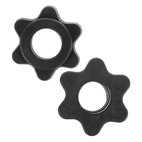 OUNONA 2pcs Dumbbell to Barbell Converter Barbell Clamps Clips Collars Weight Clips