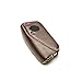 Vitodeco Genuine Leather Key Fob Case Cover Protector Compatible with BMW | 2023-2026 Models | 4-Button | Brown