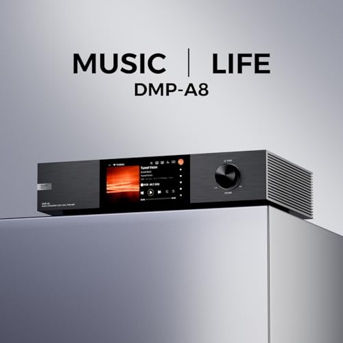 Eversolo Streamer de música DMP-A8, DAP, DAC, pré-amplificador, 4GDDR4 +64GeMMC AK4191EQ+AK4499EX, e
