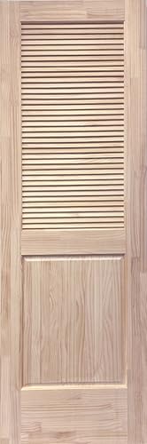 Door Elements Louver Over Panel Door Slab