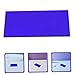 Kisangel 2pcs Replacement Chemistry Experiment Tools Lab Glass Sheets Decorative Cobalt Glass for School Science Labs