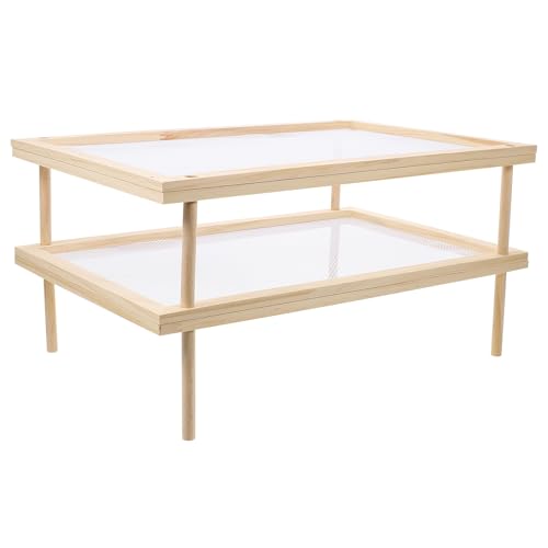 Support à nouilles en bois Mikikit au design durable et stable pour pâtes