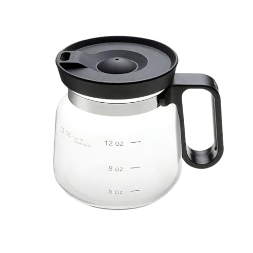 Wsdsgz Elegante taza de café de cristal de 473 ml con tapa segura y mango ergonómico, perfecta para regalar o uso diario, vasos de café de vidrio resistentes a derrames
