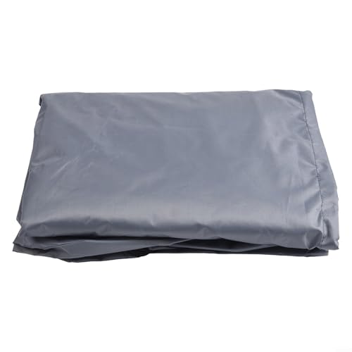 Bulevisiter Funda impermeable para congelador de pecho para modelos de 7.0 pies cúbicos, tela Oxford 210D resistente, doble apertura superior, dobladillo elástico para rejillas de ventilación (gris