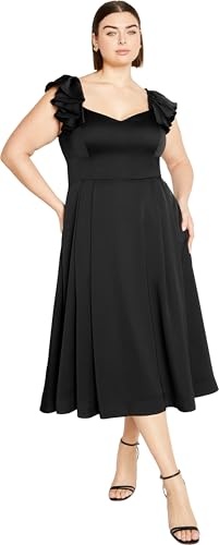 City Chic Women's Dress-Roselyn