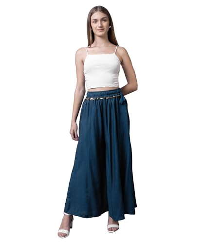 Image of Rayon Comfort Fit Palazzo