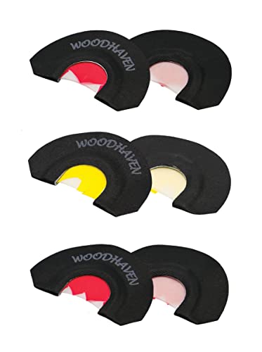 Appeau à dindon Woodhaven Custom Calls en lot de 3 pour chasse