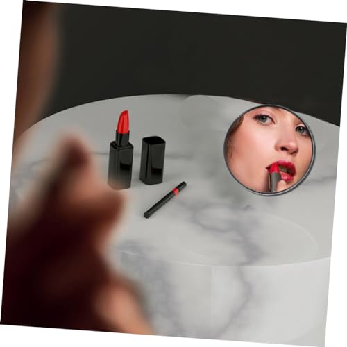 Miroir grossissant de maquillage minkissy à ventouse stable et net