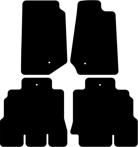 Tapis de sol Jeep Wrangler JK pour stopper l'usure de la moquette 5 portes