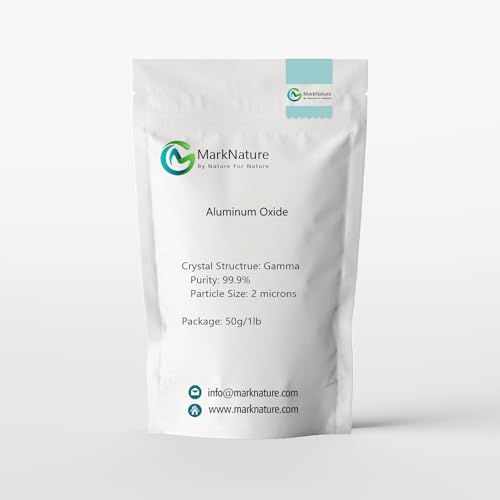Aluminum Oxide Powder, Nano Grade Al2O3, Purity 99.9%, Gamma (1, Pounds)