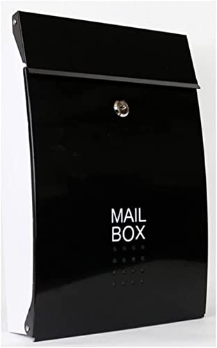 Buzones de Metal, Cajas de Recogida de Correo, casilleros para Paquetes, Sobres, Suministros de Correo, buzones de Pared de 10 Pulgadas