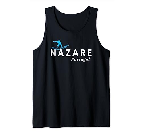 Nazaré Portugal Wave Surf Camiseta Camiseta sin Mangas