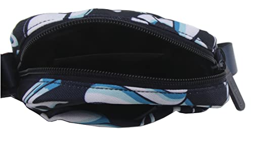 Vera Bradley Lighten Up RFID Mini Hipster Crossbody Bag, Shore Enough2