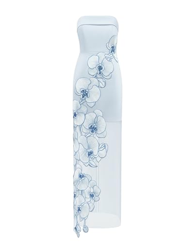 Jw Pei Women's Orchid Embroidered Dress
