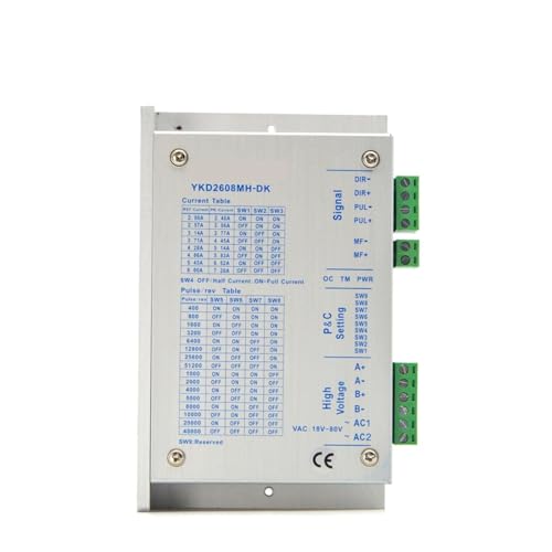 Pilote YKD2608MH-DK de moteur pas à pas biphasé 18-80V CA