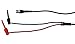 Tetra-Teknica TMA010 BNC to Minigrabber Test Lead Set, 40 Inch, 2 Sets