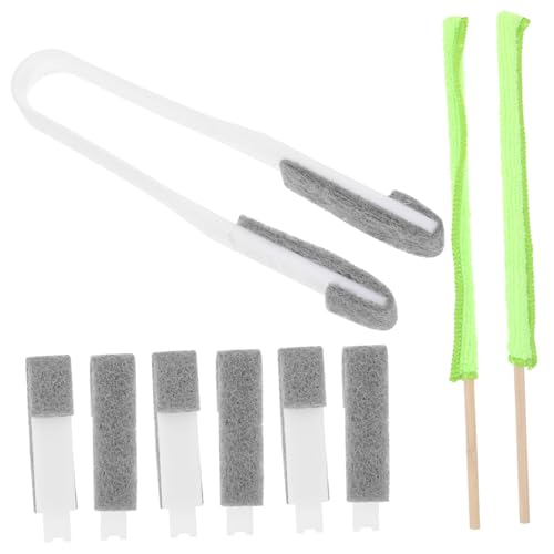 ORFOFE Cepillos para con Cerdas Suaves Limpieza Precisa de Ranuras y Ventilación de Aire Acondicionado Herramienta Portátil para Eliminar Polvo Interiores de Coches y Muebles