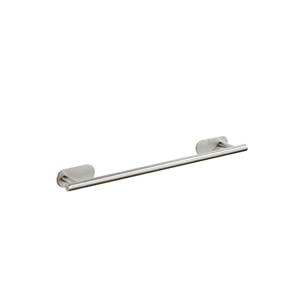 Vvw&Liu A40cm 40Cm 50Cm Stainless Steel Bathroom Towel Rack Self Adhesive Wall-Mounted Bathroom Towel Shelf Holder Balcony Towel Shelf Hang