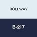 Rollway B-217 Journal Roller Bearing, Outer Ring and Roller Assembly, 3.34" ID, 5.9" OD, 1.93" Width