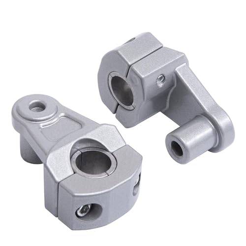 Réhausseur guidon moto pontet réglable de 22 à 28 mm