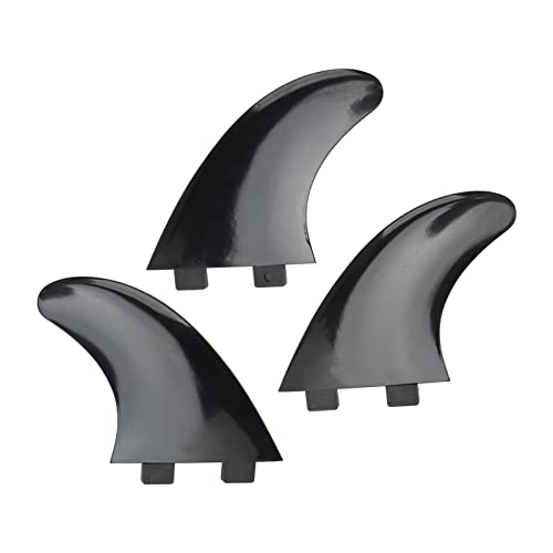 ETAINGYEUN PVC Surfboard Fins Sturdy Tri Fin Set Longboard Paddleboard Stable