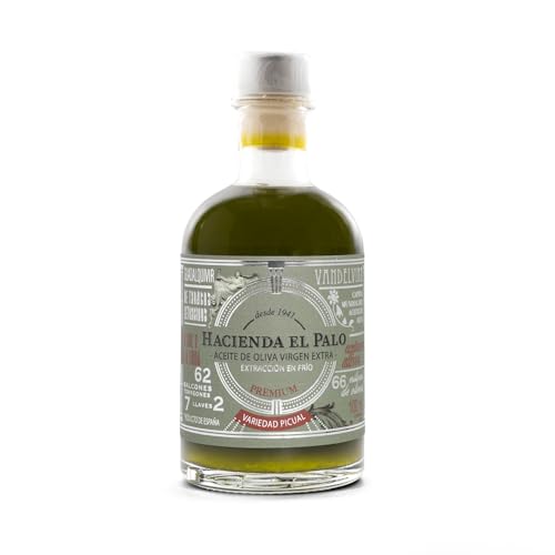 Aceite de Oliva Virgen Extra Picual 100 ml Premium by Hacienda el Palo - AOVE de Jaén - Cosecha Temprana - Extracción en Frío - Intenso y Equilibrado - Ideal para Ensaladas, Tostadas o Cocina Gourmet