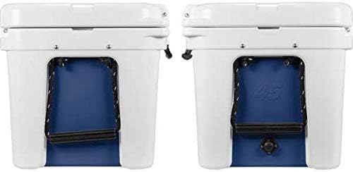 Skinit Decal Skin Compatible with YETI Tundra 45 Hard Cooler - Originally Designed Midnight Blue Design