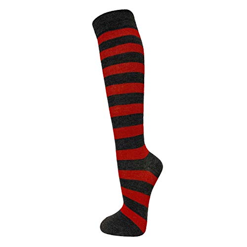 Image of SocksKnee Women Multi-Pack Colorful Variety Design Assorted Activewear Knee-High Stocking Socks, 9-11