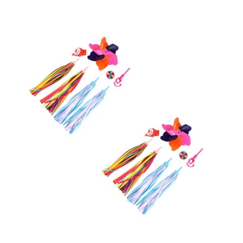Accessoires pour scooter enfant moulin à vent et sonnette de guidon