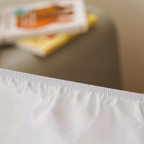 Image of CLOTHKNOW 4Pieces White Toddler Bedding Sets for Boys Girls | Soft, All Season, Kids Comforter Sets, Crib Bed Sets, Lightweight, Breathable