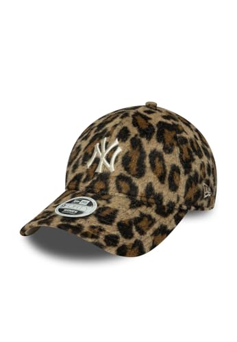 Casquette New Era 9Forty Femme ajustable Yankees motif léopard
